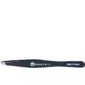 Black oblique tip magnetic epilar forceps