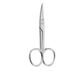 Tesoura de manicure curva cromada 1 unid.