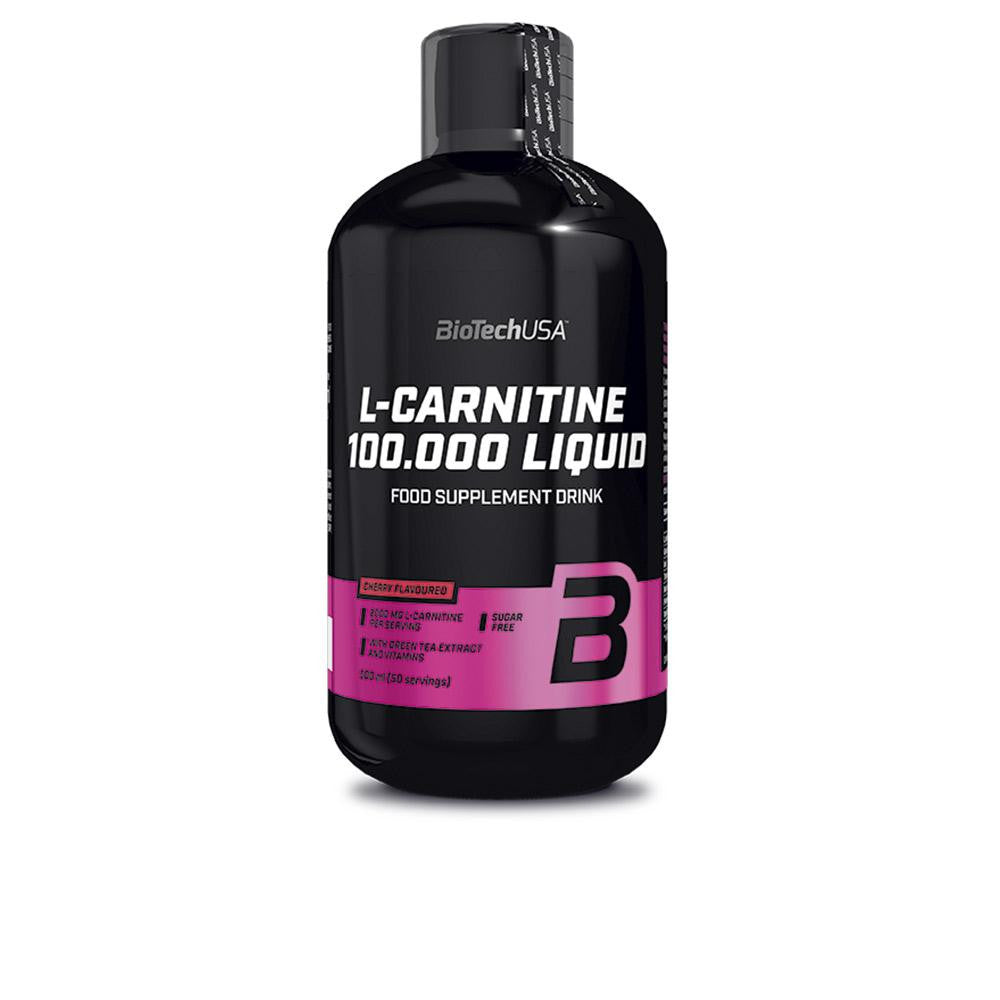 BIOTECH USA-L CARNITINA 100 000 LÍQUIDO cereja 500 ml-DrShampoo - Perfumaria e Cosmética