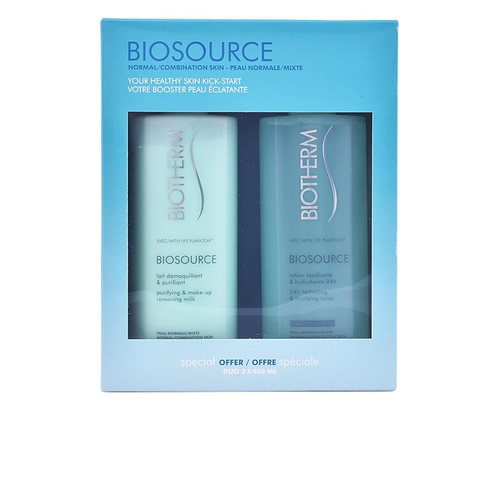 BIOTHERM-BIOSOURCE DUO NORMAL SKIN SET 2 pz-DrShampoo - Perfumaria e Cosmética