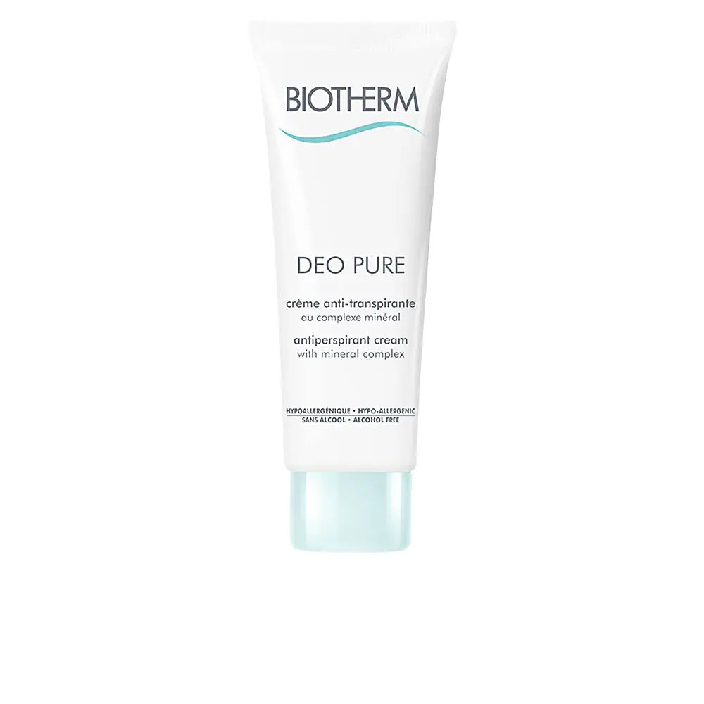 BIOTHERM-CREME ANTIPERSPIRANTE DEO PURE 75 ml-DrShampoo - Perfumaria e Cosmética