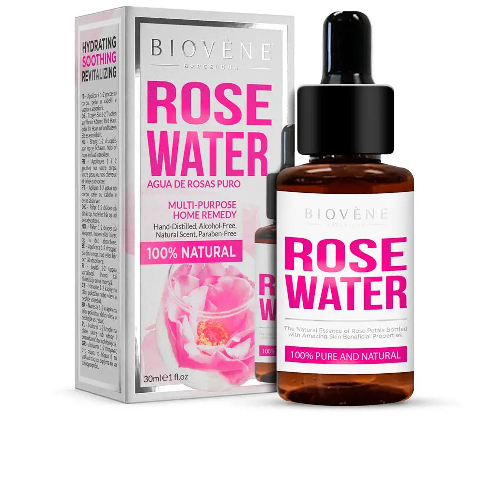 BIOVENÈ-ÁGUA DE ROSAS PURA E NATURAL remédio caseiro multiuso 30 ml-DrShampoo - Perfumaria e Cosmética