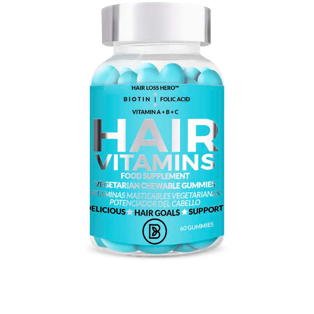 BIOVENÈ-HAIR VITAMINS suplemento nutricional gomas de mastigar vegetarianas 60 u-DrShampoo - Perfumaria e Cosmética