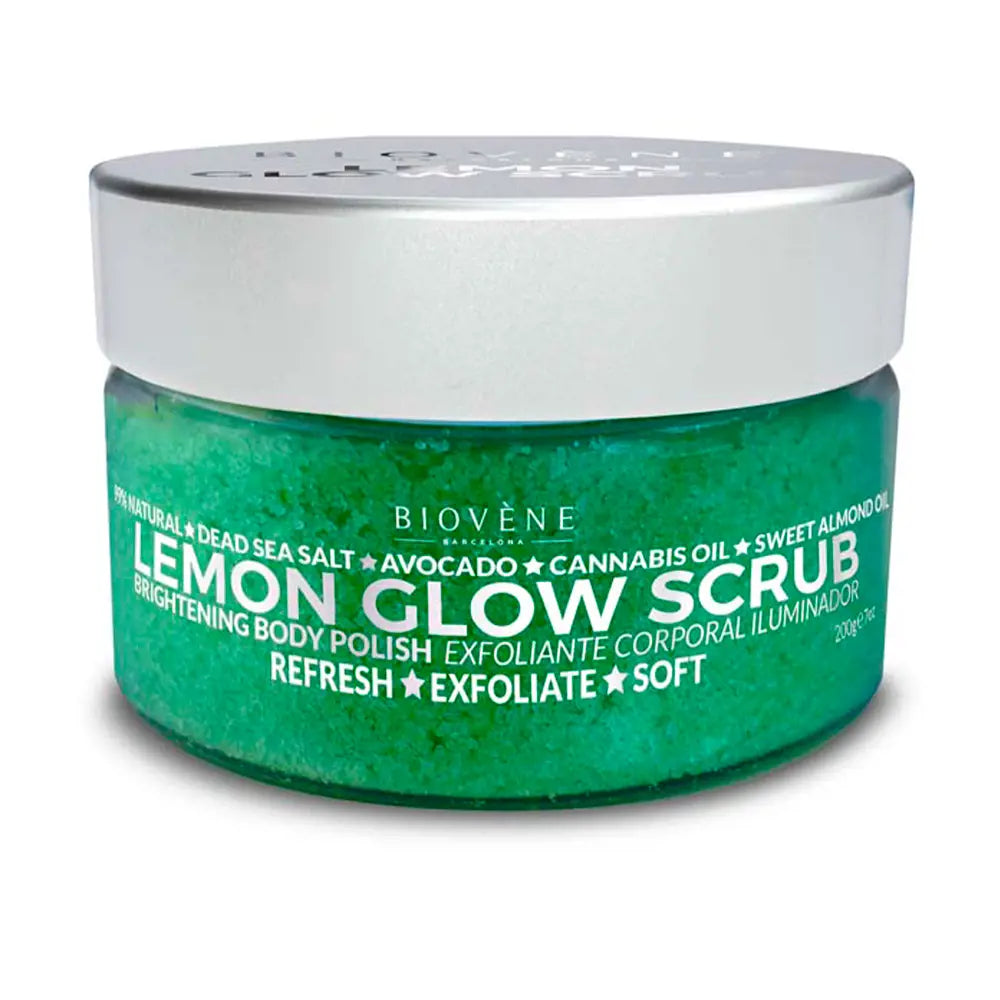 BIOVENÈ-LEMON GLOW SCRUB verniz corporal iluminador 200 gr-DrShampoo - Perfumaria e Cosmética