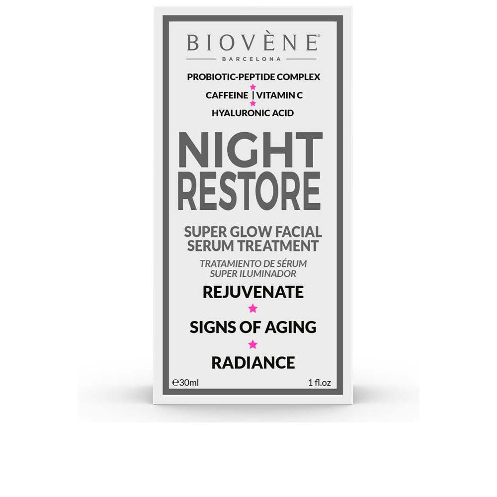 BIOVENÈ-NIGHT RESTORE soro de tratamento facial super glow 30 ml-DrShampoo - Perfumaria e Cosmética