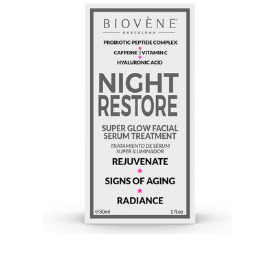 BIOVENÈ-NIGHT RESTORE soro de tratamento facial super glow 30 ml-DrShampoo - Perfumaria e Cosmética