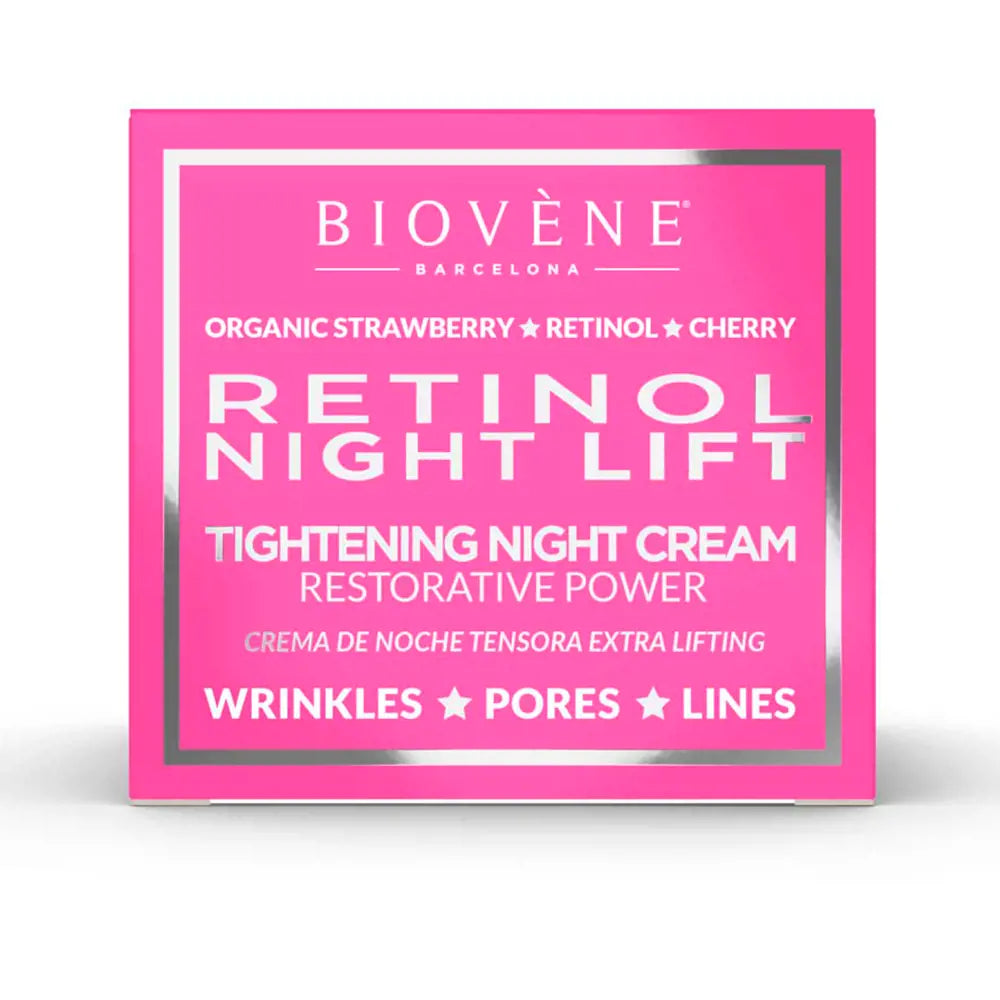 BIOVENÈ-RETINOL NIGHT LIFT creme de noite poder restaurador tensor 50 ml-DrShampoo - Perfumaria e Cosmética