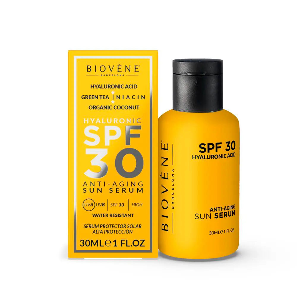 BIOVÈNE-Soro solar HIALURÔNICO ANTI-ENVELHECIMENTO FPS30 30 ml-DrShampoo - Perfumaria e Cosmética