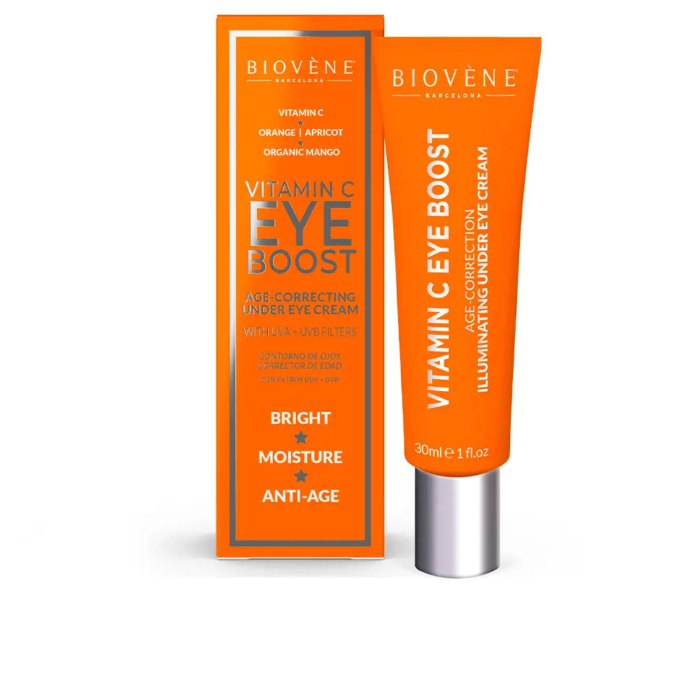 BIOVENÈ-VITAMIN C EYE BOOST creme iluminador antienvelhecimento olhos 30 ml-DrShampoo - Perfumaria e Cosmética