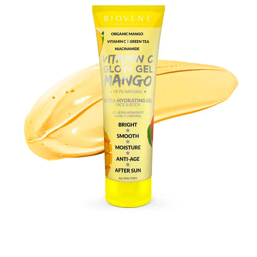 BIOVENÈ-VITAMIN C GLOW GEL MANGO gel ultra-hidratante rosto e corpo 200 ml-DrShampoo - Perfumaria e Cosmética