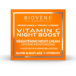 BIOVENÈ-VITAMIN C NIGHT BOOST creme de noite iluminador hidratação intensa 50 ml-DrShampoo - Perfumaria e Cosmética
