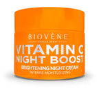 BIOVENÈ-VITAMIN C NIGHT BOOST creme de noite iluminador hidratação intensa 50 ml-DrShampoo - Perfumaria e Cosmética