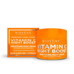 BIOVENÈ-VITAMIN C NIGHT BOOST creme de noite iluminador hidratação intensa 50 ml-DrShampoo - Perfumaria e Cosmética