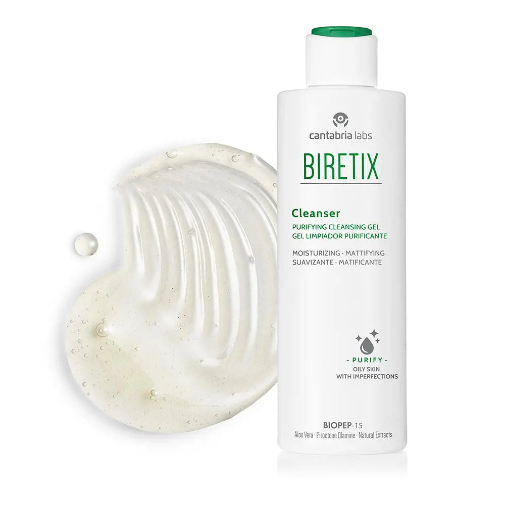 BIRETIX-CLEANSER purifying cleansing gel 200 ml-DrShampoo - Perfumaria e Cosmética