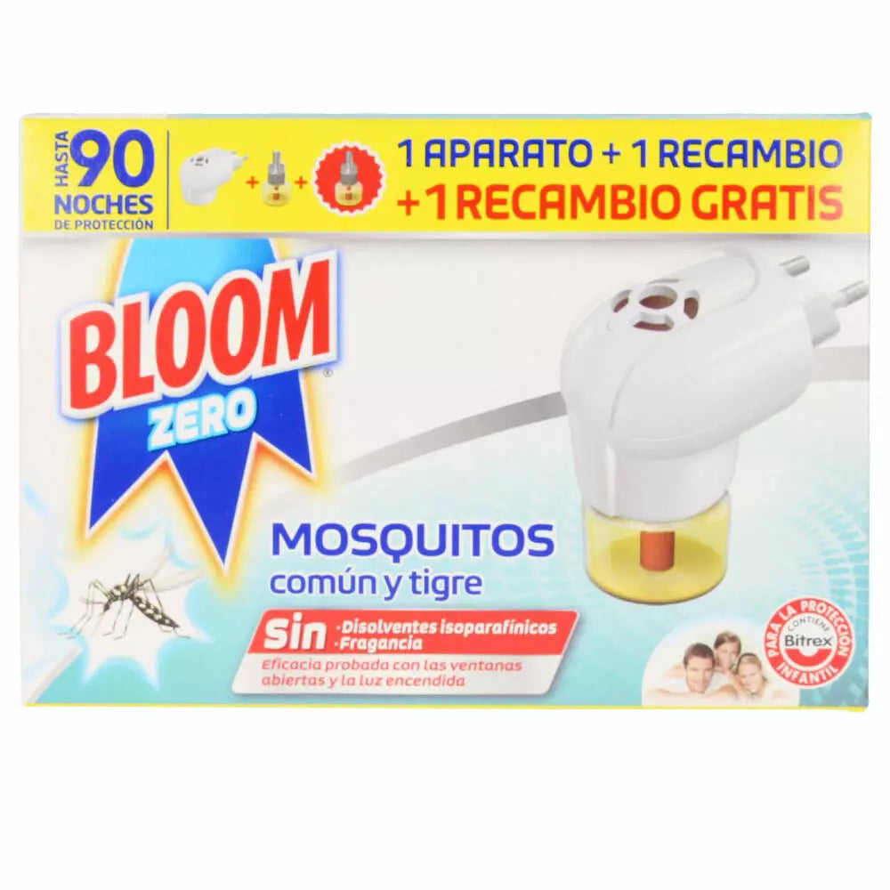 BLOOM-Dispositivo elétrico BLOOM ZERO MOSQUITOS + 2 peças de reposição-DrShampoo - Perfumaria e Cosmética