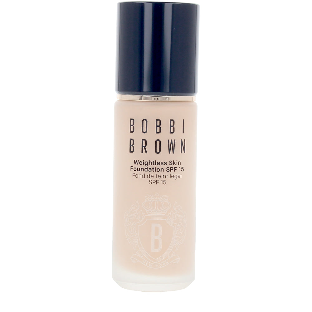 BOBBI BROWN-Fundações WEIGHTLESS SKIN SPF15 Areia 30 ml.-DrShampoo - Perfumaria e Cosmética