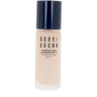 BOBBI BROWN-Fundações WEIGHTLESS SKIN SPF15 Areia 30 ml.-DrShampoo - Perfumaria e Cosmética