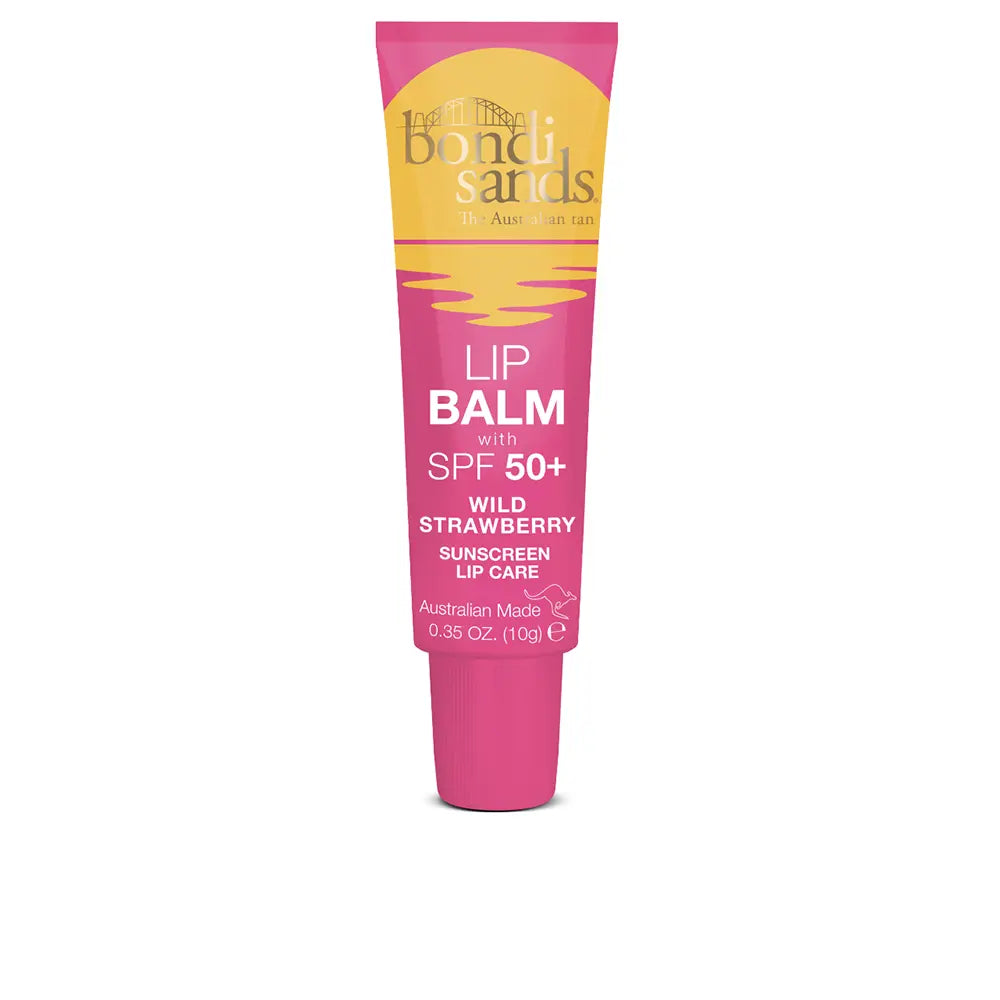 BONDI SANDS-BÁLSAMO LABIAL com SPF50 morango 10 gr.-DrShampoo - Perfumaria e Cosmética