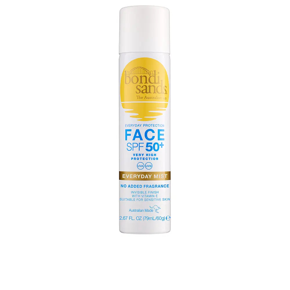 BONDI SANDS-FACE SPF50+ bruma facial sem perfume 79 ml.-DrShampoo - Perfumaria e Cosmética