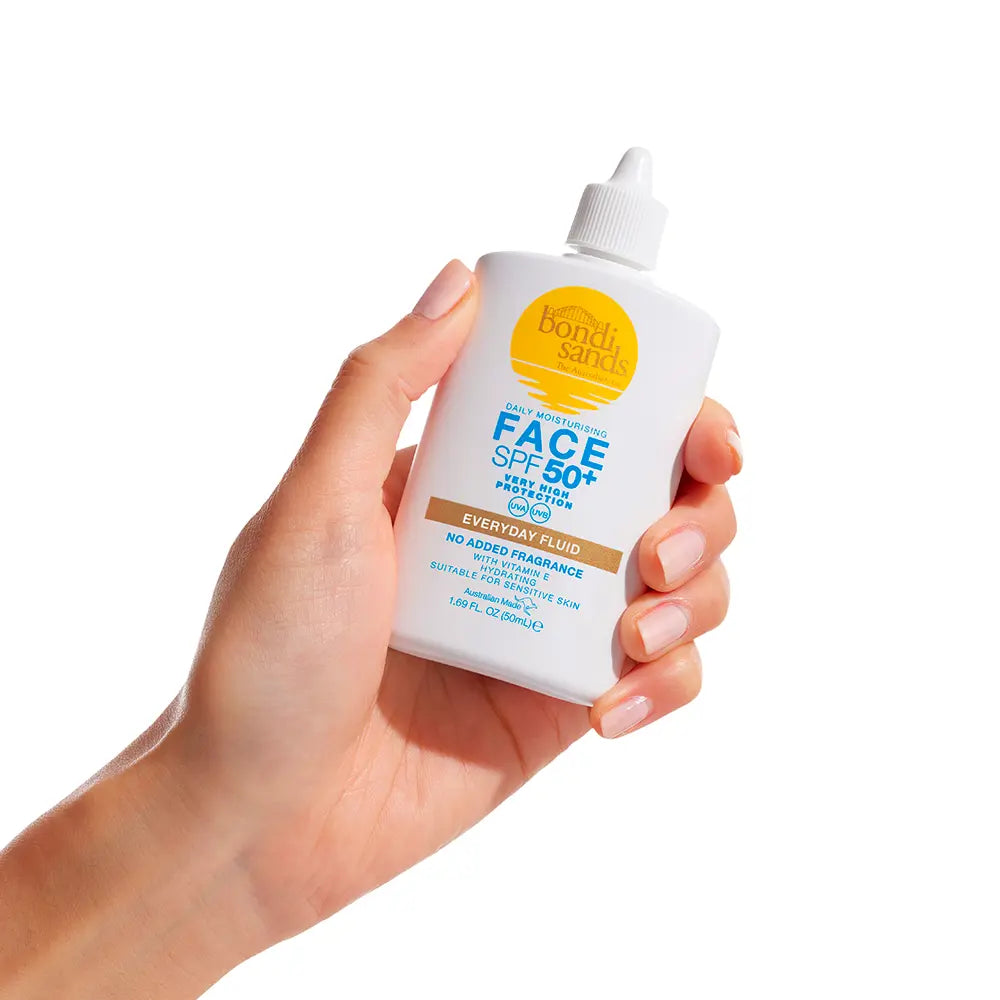 BONDI SANDS-FLUIDO FACIAL TINTADO SEM FRAGRÂNCIA DO DIA A DIA SPF 50+ 50 ml-DrShampoo - Perfumaria e Cosmética