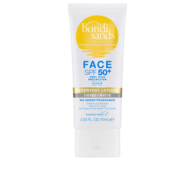 BONDI SANDS-LOÇÃO FACIAL TINTADA SEM FRAGRÂNCIA EVERYDAY FPS 50+ 75ml-DrShampoo - Perfumaria e Cosmética