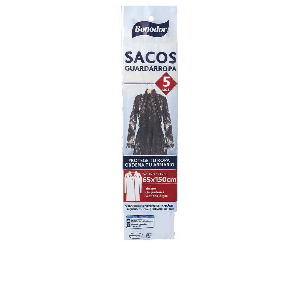 BONODOR-ARMÁRIO casacos 5 sacos 65 x 150-DrShampoo - Perfumaria e Cosmética