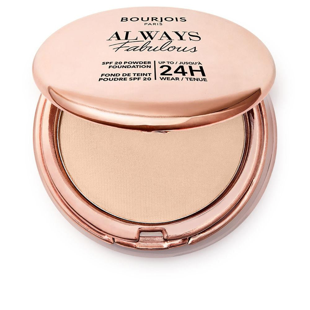 BOURJOIS-ALWAYS FABULOUS powder makeup base SPF20 125 Ivory 7 gr-DrShampoo - Perfumaria e Cosmética