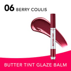 BOURJOIS-Bálsamo labial BUTTER TINT LIP GLAZE #06-Berry Coulis 2 gr-DrShampoo - Perfumaria e Cosmética