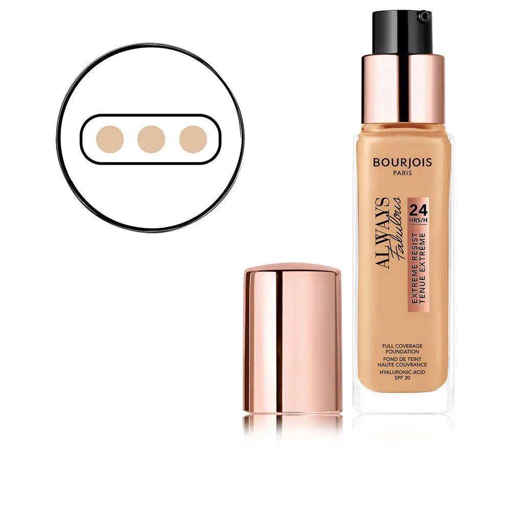 BOURJOIS-Base SEMPRE FABULOSA 24H 125-DrShampoo - Perfumaria e Cosmética