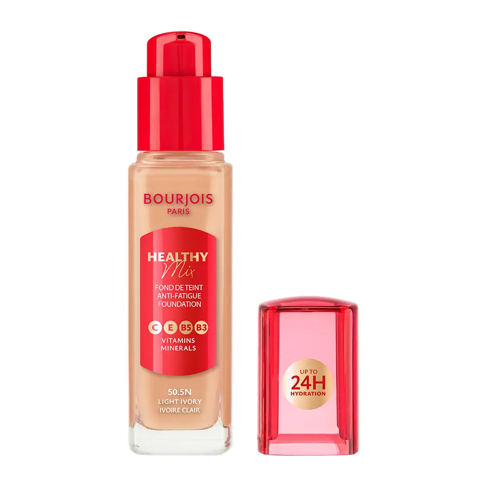 BOURJOIS-Base de maquiagem HEALTHY MIX nº 50.5N - Marfim Claro 30 ml-DrShampoo - Perfumaria e Cosmética