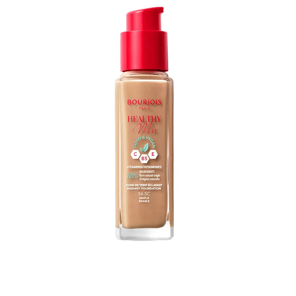 BOURJOIS-Base radiante HEALTHY MIX 565 maple 30 ml-DrShampoo - Perfumaria e Cosmética