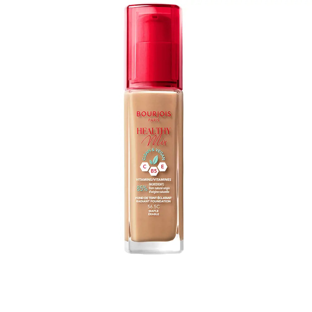 BOURJOIS-Base radiante HEALTHY MIX 565 maple 30 ml-DrShampoo - Perfumaria e Cosmética