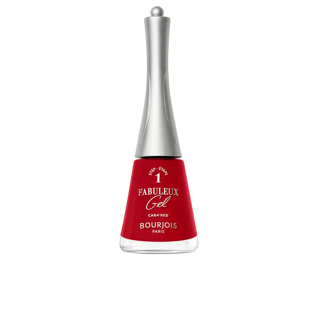 BOURJOIS-FABULEUX esmalte em gel para unhas 315 caba vermelho 9 ml.-DrShampoo - Perfumaria e Cosmética