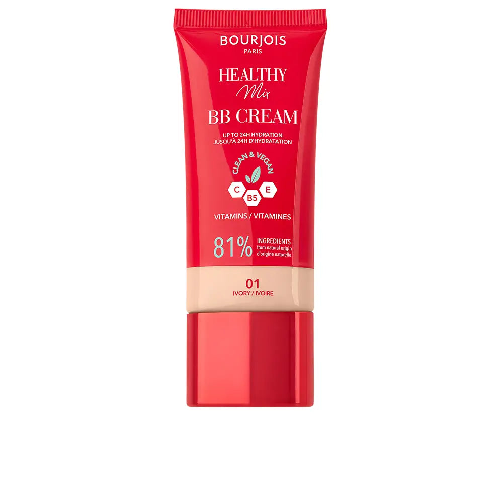 BOURJOIS-HEALTHY MIX BB cream 01 Ivory 30 ml-DrShampoo - Perfumaria e Cosmética