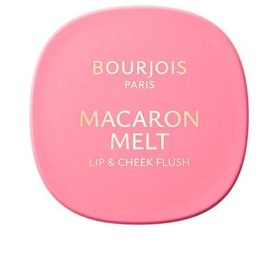 BOURJOIS-MACARON MELT blush para bochechas e lábios 1 Honey Nougat 8 gr.-DrShampoo - Perfumaria e Cosmética