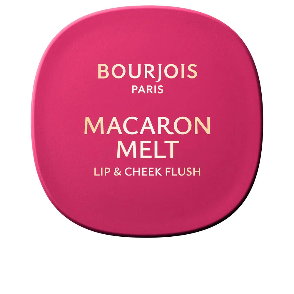 BOURJOIS-MACARON MELT blush para bochechas e lábios 4 Pink Guava 8 gr.-DrShampoo - Perfumaria e Cosmética