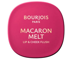 BOURJOIS-MACARON MELT blush para bochechas e lábios 4 Pink Guava 8 gr.-DrShampoo - Perfumaria e Cosmética