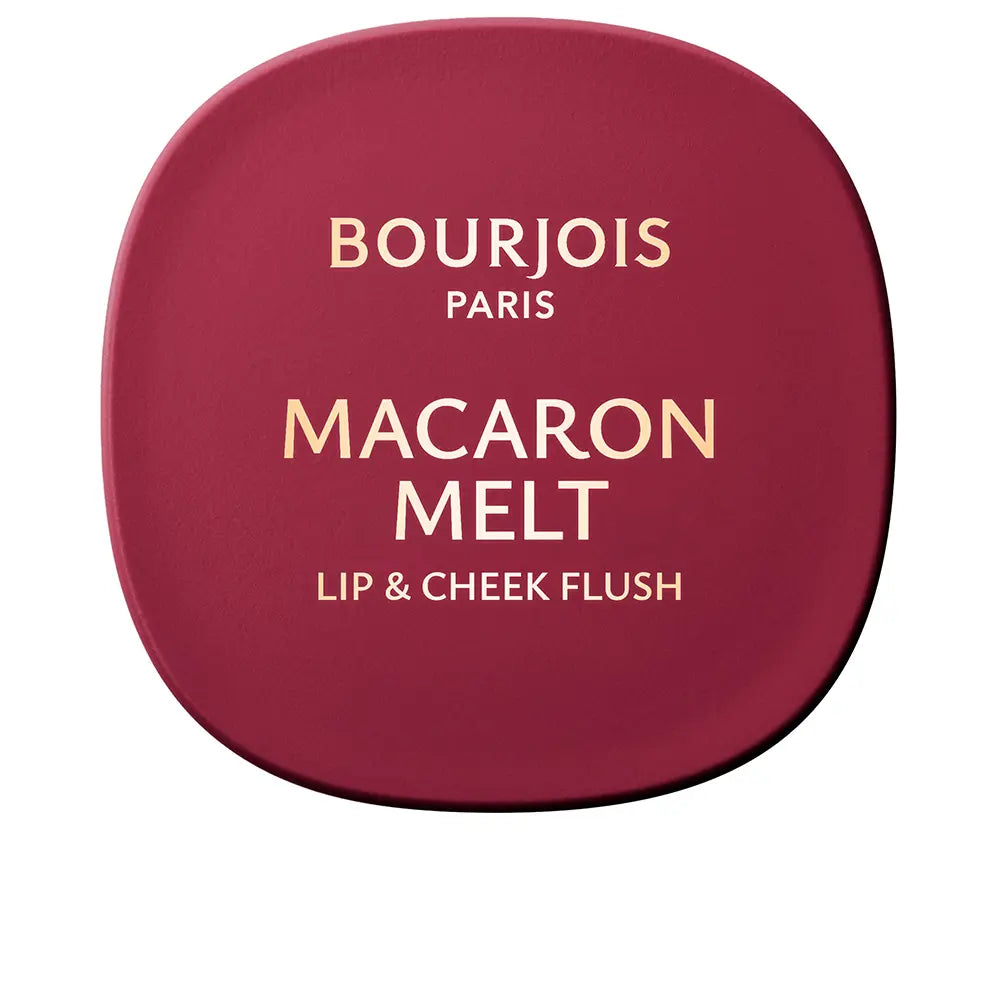 BOURJOIS-MACARON MELT blush para bochechas e lábios 5 Berry Smoothy 8 g.-DrShampoo - Perfumaria e Cosmética