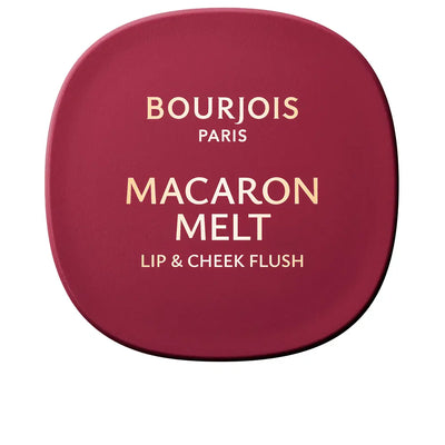BOURJOIS-MACARON MELT blush para bochechas e lábios 5 Berry Smoothy 8 g.-DrShampoo - Perfumaria e Cosmética