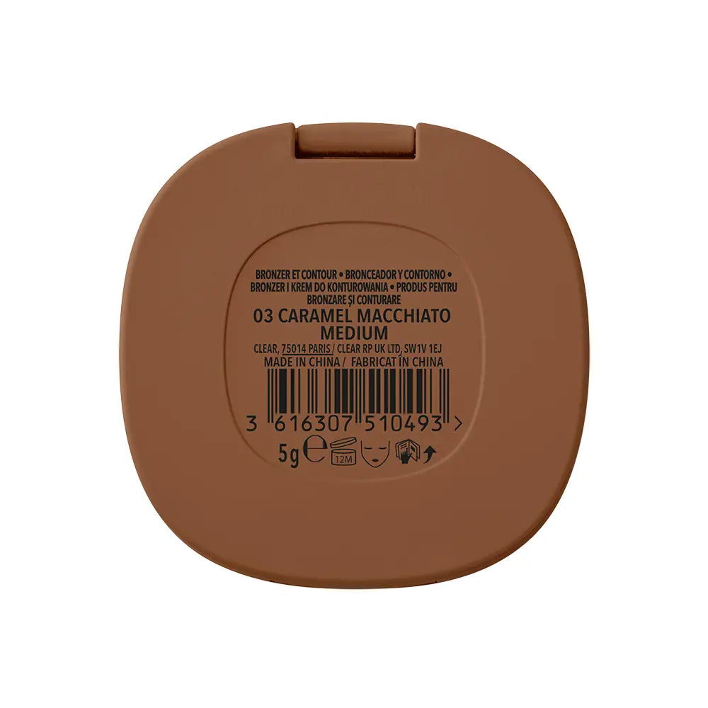 BOURJOIS-MACARON MELT bronzer e contorno dos olhos 03 Caramel Top Seller 5 gr.-DrShampoo - Perfumaria e Cosmética