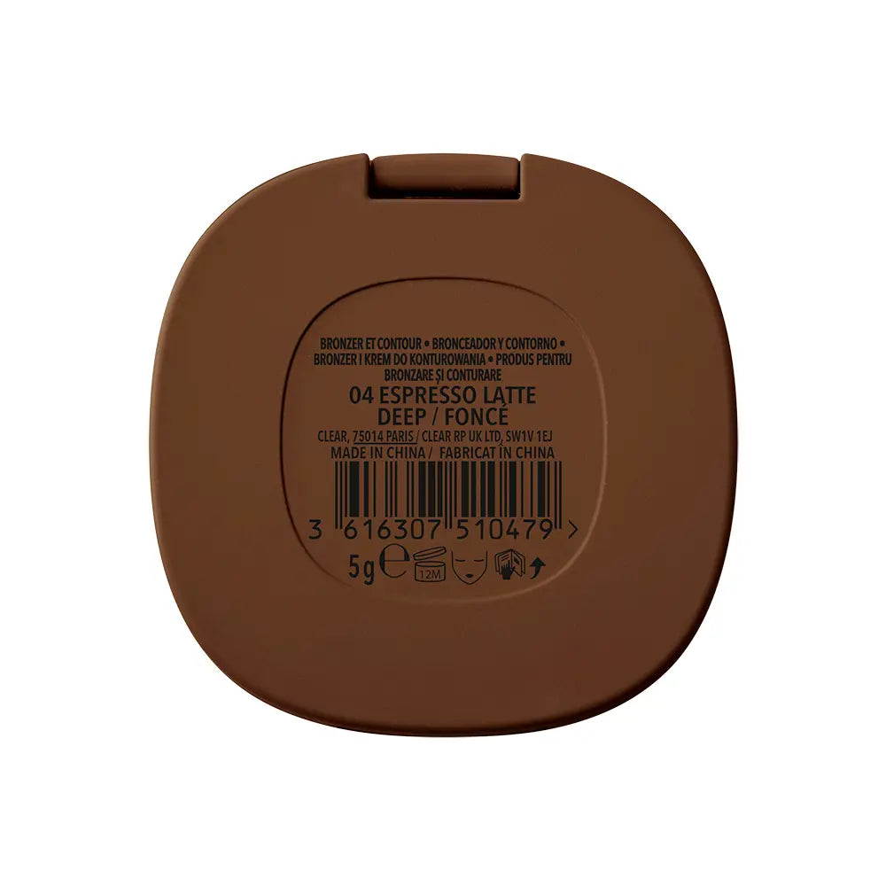 BOURJOIS-MACARON MELT bronzer e contorno dos olhos 04 Toffee 5 gr.-DrShampoo - Perfumaria e Cosmética