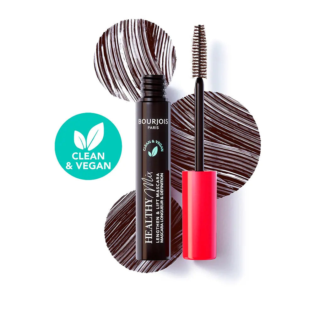 BOURJOIS-MASCARA HEALTHY MIX 002 CASTANHO PRETO 7 ML-DrShampoo - Perfumaria e Cosmética