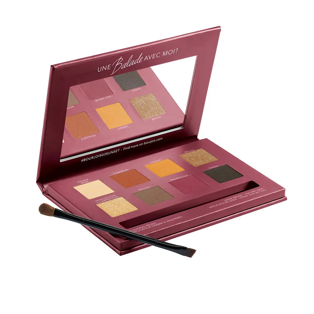 BOURJOIS-Nº3 paleta de sombras QUAI DE SEINE edição sunset 4,5 gr-DrShampoo - Perfumaria e Cosmética