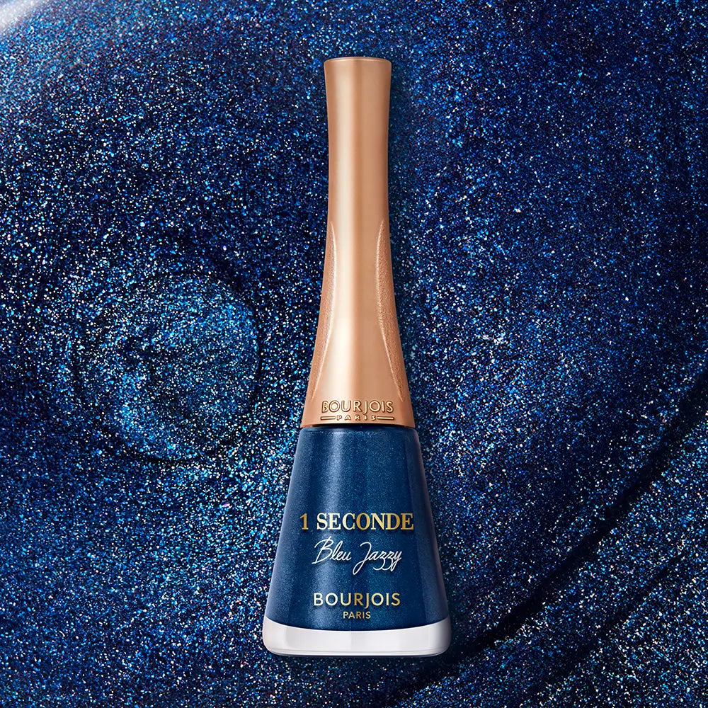 BOURJOIS-SOIRS DE PARIS ONE SECONDE esmalte de unha 062 Bleu Jazzy 1 u.-DrShampoo - Perfumaria e Cosmética