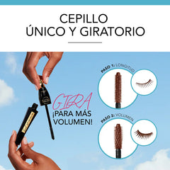 BOURJOIS-TWIST UP THE VOLUME máscara 002 Marrom 8 ml.-DrShampoo - Perfumaria e Cosmética