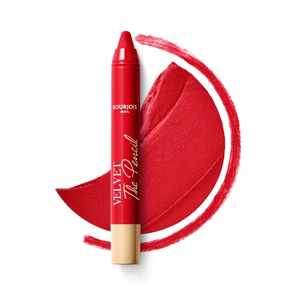BOURJOIS-VELVET THE PENCIL 07 vermelho é carmim 18 gr-DrShampoo - Perfumaria e Cosmética