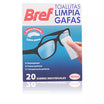 Toalhetes de limpeza de óculos BREF 20 unidades