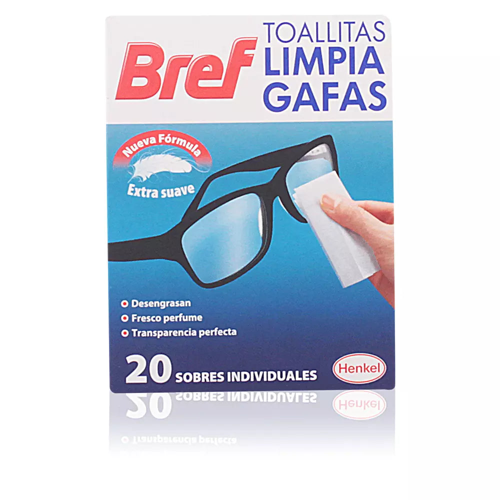 BREF-Toalhetes de limpeza de óculos BREF 20 unidades-DrShampoo - Perfumaria e Cosmética