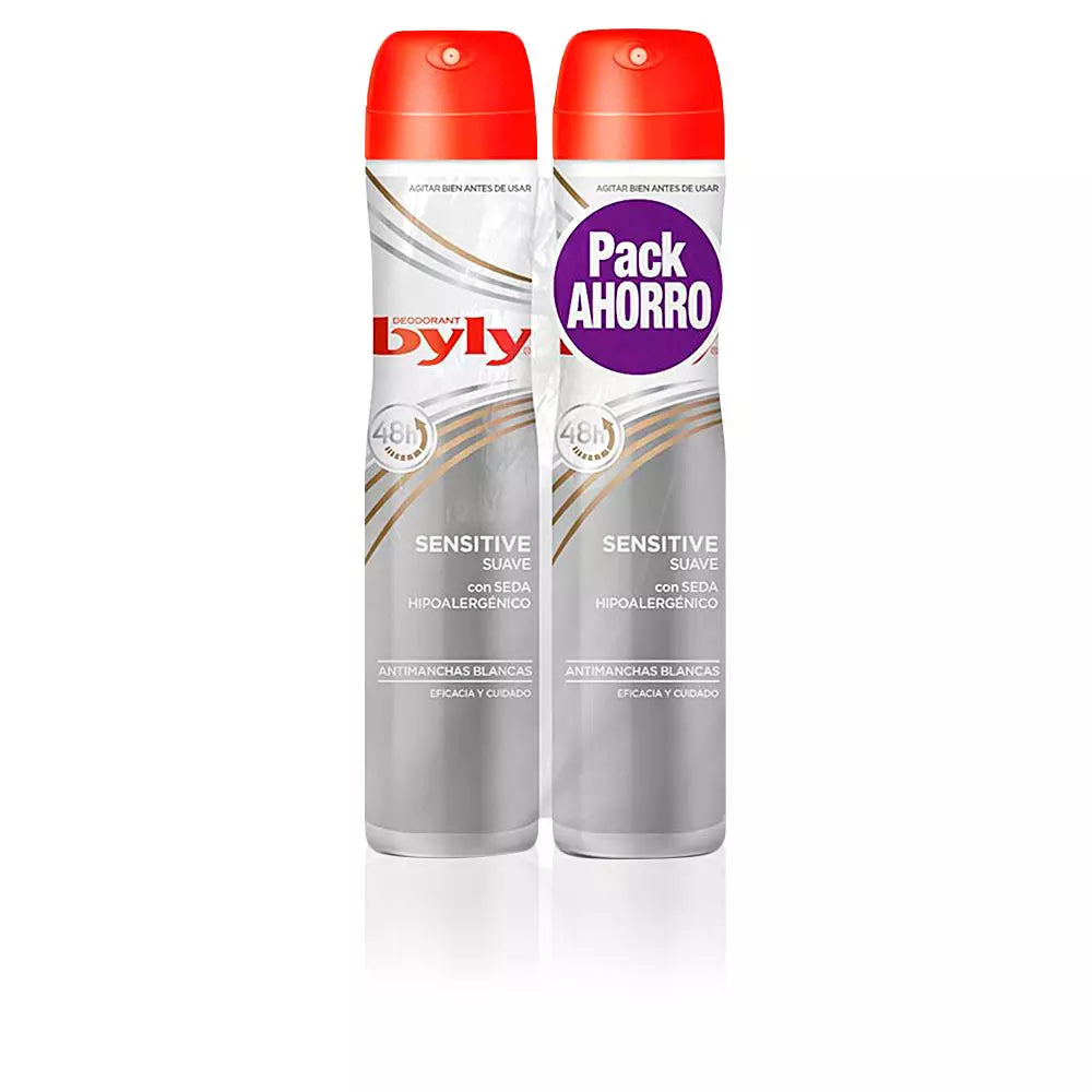 BYLY-Conjunto de spray BYLY SENSITIVE DEO 2 x 200 ml-DrShampoo - Perfumaria e Cosmética