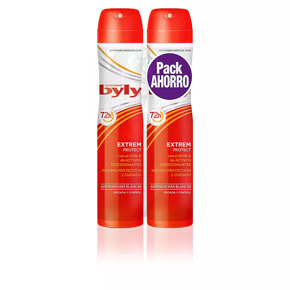 BYLY-EXTREM 72H DEO spray CONJUNTO 2 x 200 ml-DrShampoo - Perfumaria e Cosmética